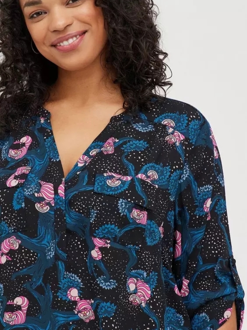 Disney Torrid Cheshire Cat Plus Size 2 Harper - Picture 3 of 8